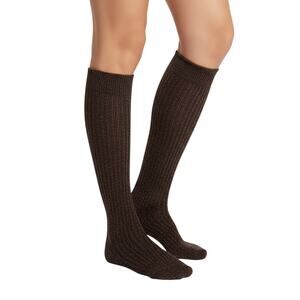 Gucci Wool Red/Black Metallic Crew Socks, M9 20-22cm